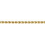 Load image into Gallery viewer, 14k 3.5mm D/C Rope with Lobster Clasp Chain
