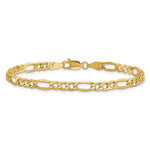 Load image into Gallery viewer, 10k 4.2mm Semi-Solid Figaro Chain

