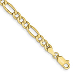 Load image into Gallery viewer, 10k 4.2mm Semi-Solid Figaro Chain
