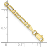 Load image into Gallery viewer, 10K 3mm Flat Figaro Chain
