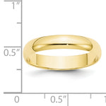 Load image into Gallery viewer, 10KY 4mm LTW Half Round Band Size 6
