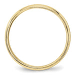 Load image into Gallery viewer, 10KY 4mm LTW Milgrain Half Round Band Size 10.5
