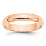 Load image into Gallery viewer, 10k Rose Gold 4mm LTW Half Round Band Size 11
