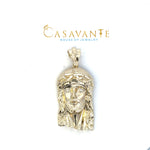 Load image into Gallery viewer, 10K Yellow Gold Custom Crafted Jesus Pendant
