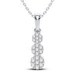 Load image into Gallery viewer, 10K 0.22CT Diamond Pendant
