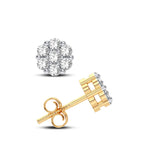 Load image into Gallery viewer, 10K 0.14CT Diamond Earring
