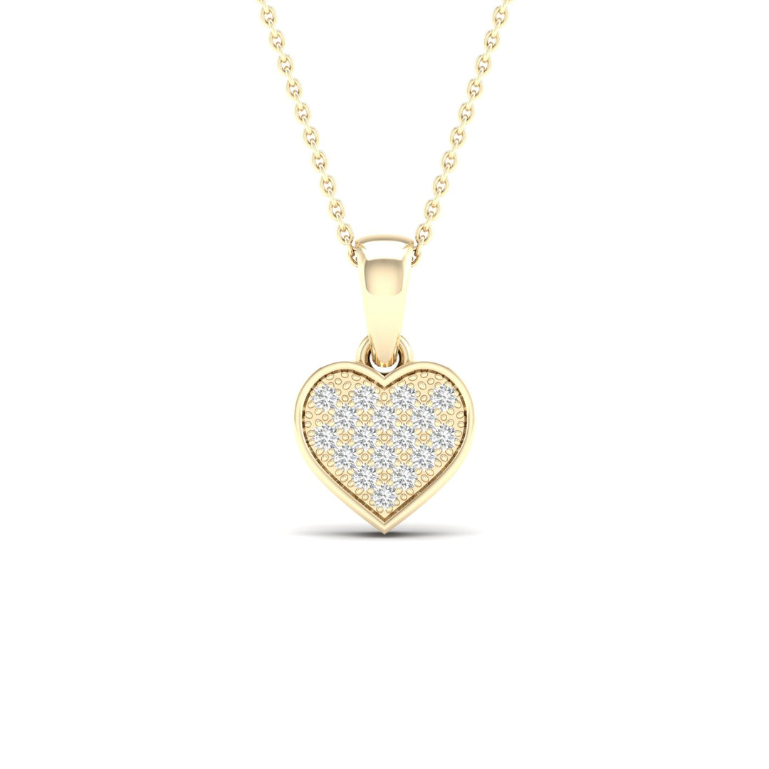 10K 0.05CT Diamond Pendant
