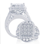 Load image into Gallery viewer, 14K 7.02CT Diamond BRIDAL RING
