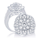 Load image into Gallery viewer, 14K 10.00CT Diamond BRIDAL RING
