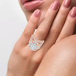 Load image into Gallery viewer, 14K 6.00CT Diamond Bridal Ring
