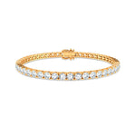 Load image into Gallery viewer, 14K 7.04ct Diamond Bracelet
