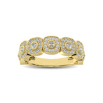 Load image into Gallery viewer, 14K Yellow Gold 5/8 Ct.Tw. Diamond Stackable Band
