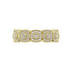Load image into Gallery viewer, 14K Yellow Gold 5/8 Ct.Tw. Diamond Stackable Band
