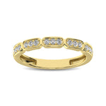 Load image into Gallery viewer, 14K Yellow Gold 1/5 Ct.Tw. Diamond Stackable Band
