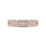 Load image into Gallery viewer, 14K Rose Gold 1/2 Ct.Tw. Diamond Stackable Band
