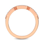 Load image into Gallery viewer, 14K Rose Gold 1/2 Ct.Tw. Diamond Stackable Band
