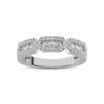 Load image into Gallery viewer, 14K White Gold 1/2 Ct.Tw. Diamond Stackable Band
