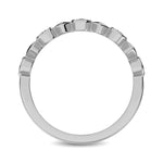 Load image into Gallery viewer, 14K White Gold 1/6 Ct.Tw. Diamond Bezel Set Stackable Band
