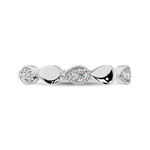 Load image into Gallery viewer, 14K White Gold 1/20 Ct.Tw. Diamond  Pear Shape Stackable Band
