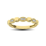 Load image into Gallery viewer, 14K Yellow Gold 1/10 Ct.Tw. Diamond Stackable Band
