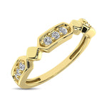 Load image into Gallery viewer, 14K Yellow Gold 1/6 Ct.Tw. Diamond Stackable Band
