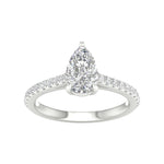 Load image into Gallery viewer, 14K 1.25CT  Certified Lab Grown Diamond Ring ( IGI Certified )
