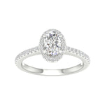 Load image into Gallery viewer, 14K 1.00CT  Certified Lab Grown Diamond Ring ( IGI Certified )
