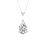 Load image into Gallery viewer, 14K 1.00CT Certified Lab Grown Diamond Pendant ( IGI Certified )

