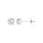 Load image into Gallery viewer, 14K 1.00CT Certified Lab Grown Diamond Earrings ( IGI Certified )
