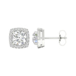 Load image into Gallery viewer, 14K 2.25CT Certified Lab Grown Diamond Earrings ( IGI Certified )
