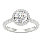 Load image into Gallery viewer, 14K 2.25CT Certified Lab Grown Diamond Ring ( IGI Certified )
