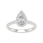 Load image into Gallery viewer, 14K 2.25CT Certified Lab Grown Diamond Ring ( IGI Certified )
