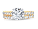 Load image into Gallery viewer, 14K 2.00CT Certified Lab Grown Diamond Bridal Ring
