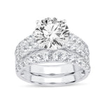 Load image into Gallery viewer, 14K 5.00CT Lab Grown Bridal Set
