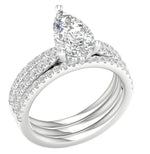 Load image into Gallery viewer, 14K 2.75CT Certified Lab Grown DiamondBridal Ring
