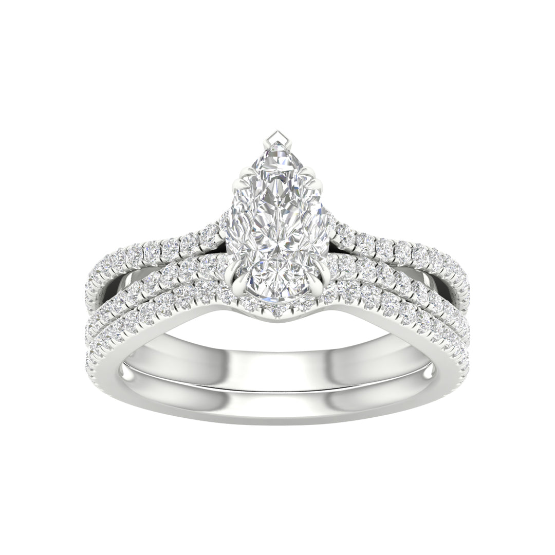 14K 1.50CT  Lab Grown Diamond Bridal