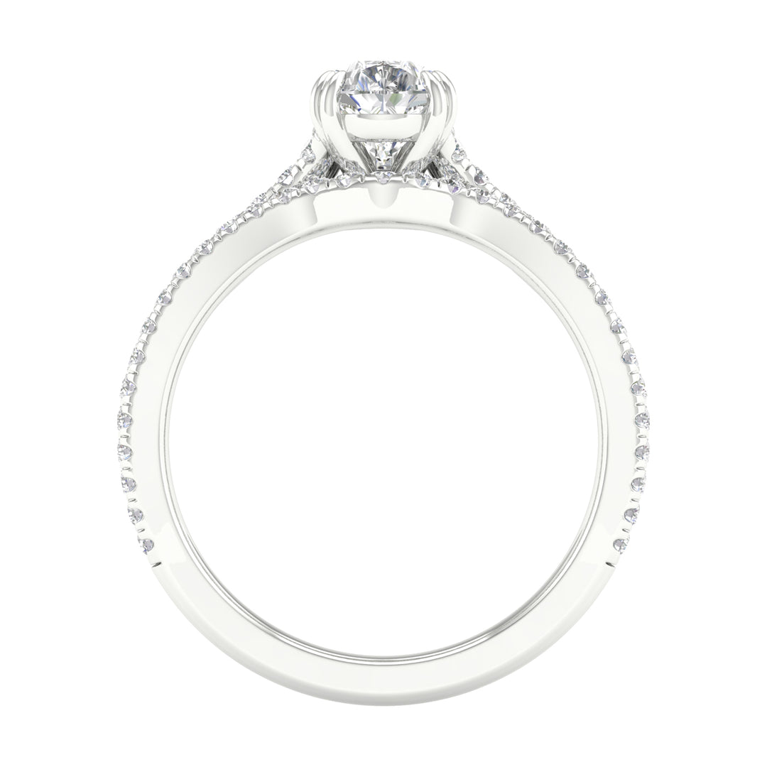 14K 1.50CT  Lab Grown Diamond Bridal