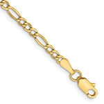 Load image into Gallery viewer, 14k 2.5mm Semi-Solid Figaro Chain
