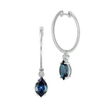 Load image into Gallery viewer, Alexandrite Hoops CE4765WAL

