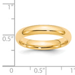 Load image into Gallery viewer, 14KY 4mm Standard Comfort Fit Wedding Band Size 7
