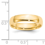Load image into Gallery viewer, 14KY 5mm LTW Comfort Fit Band Size 8
