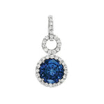 Load image into Gallery viewer, Blue Sapphire Pendant CP1775WBS

