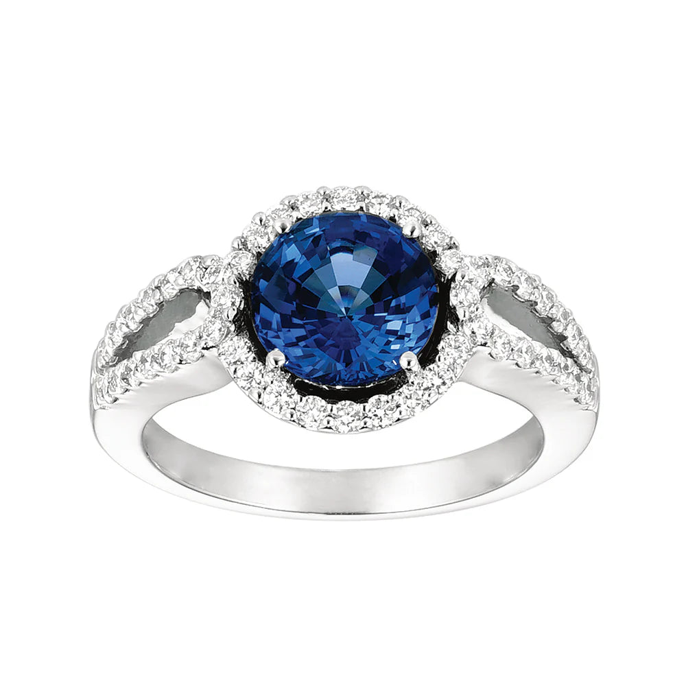 Blue Sapphire Ring CR6649WBS
