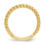 Load image into Gallery viewer, 14k Polished Twisted Band
