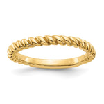 Load image into Gallery viewer, 14k Polished Twisted Band
