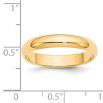 Load image into Gallery viewer, 14KY 4mm Half-Round Wedding Band Size 7.5
