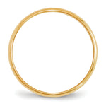 Load image into Gallery viewer, 14KY 2mm LTW Half Round Band Size 7
