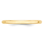 Load image into Gallery viewer, 14KY 2mm LTW Half Round Band Size 7
