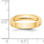 Load image into Gallery viewer, 14KY 4mm LTW Half Round Band Size 12
