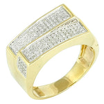 Load image into Gallery viewer, 10KY 0.50CTW DIAMOND FANCY MENS RING
